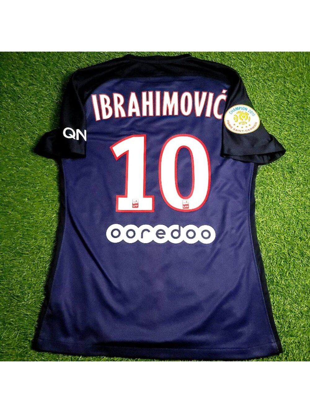 Ibrahimovic PSG Paris Saint Germain 2015 2016 PLAYER ISSUE Soccer Jersey M